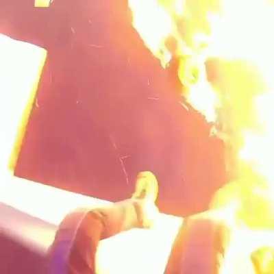 Skydiving gone wrong