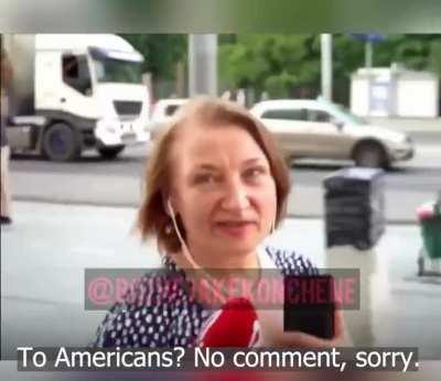 russian propaganda in action. russians on 4th of July.