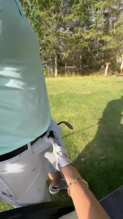 He brought an extra club ;)