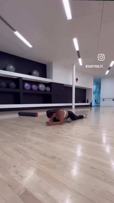 BBCAN11 Santina in the gym part 3