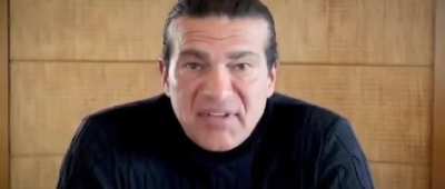 Belle’s dad, Tamer Hassan introduced by Tommy Robinson via video at Unite the Kingdom rally