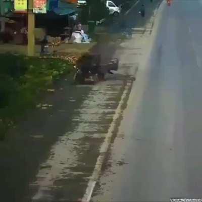 Было попытка избежать аварии