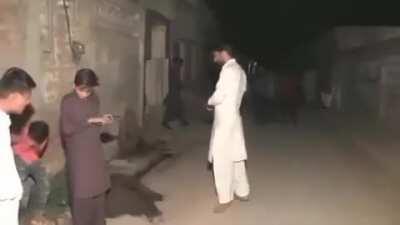 Celebratory firing ( graphic ) was told to post this here