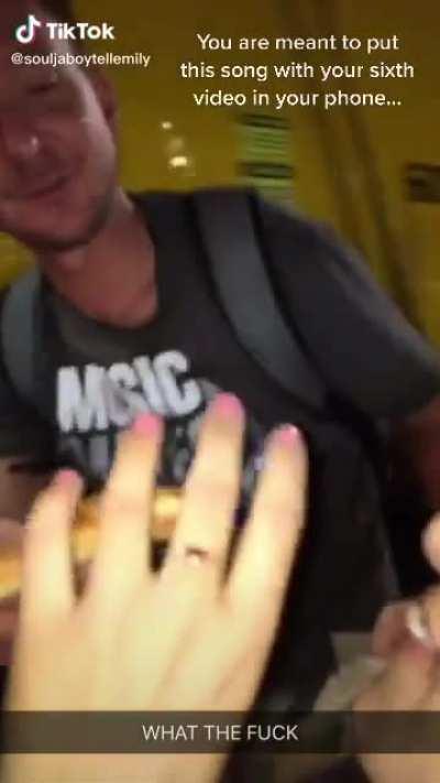 HMC while I get fed by a kind stranger on the street