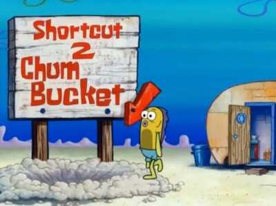 This isn't the chum bucket