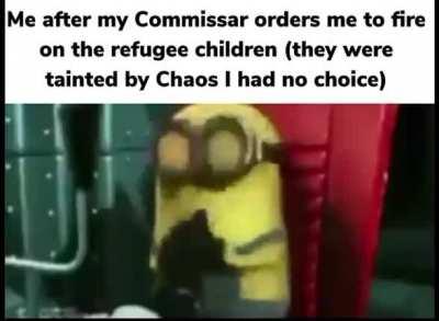 Heavy is the hand that wields the Lasgun