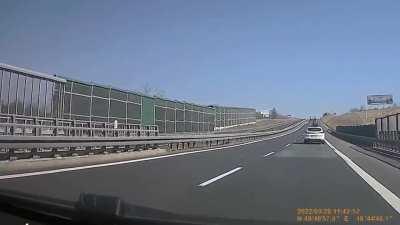 Moments before the tragic accident