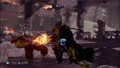 You don't just come to Tekken from a different game and start talking trash...😠