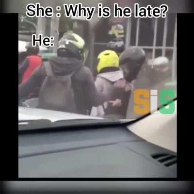 Even traffic lights can't stop you from having fun