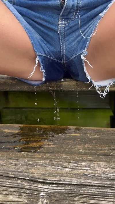 On my public boat dock 