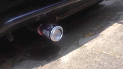 This exhaust pipe on a car