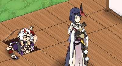 Itto sneaks in into the Tenryou Commission