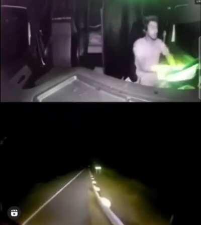 WCGW checking the map while driving