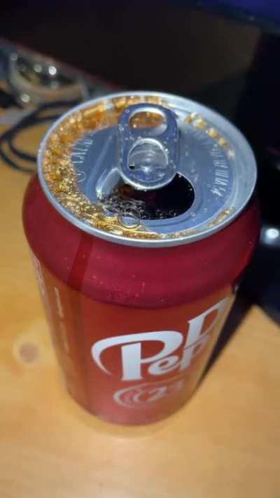 My soda being weird