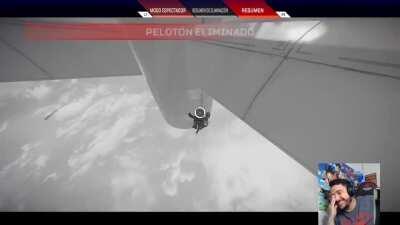 I blew two people off the map and they were streaming it