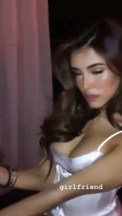 Madison Beer Leggy Nip Slip