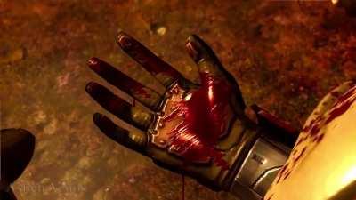 Nijika fights Jetstream Sam (Bocchi the Rock x Metal Gear Rising)