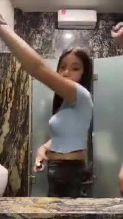 hes getting corked up in there