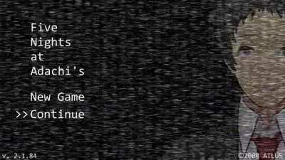 uhh the adachi character here does get a bit quirky at night