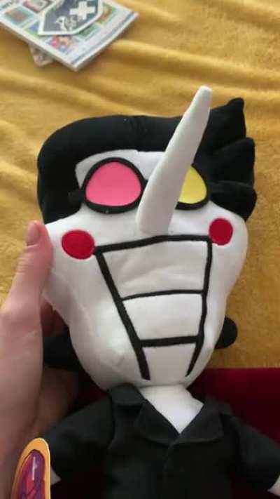 my spamton plush makes weird noises? does anyone know what this means?