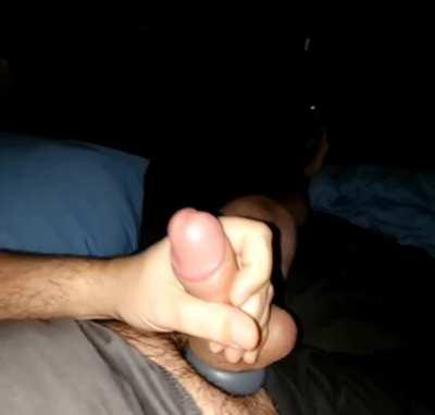 Dirty talking moaning cumshot