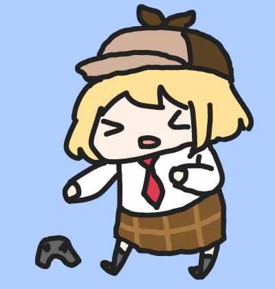 she's actually very good at videogames it's just the lag from the game capture software