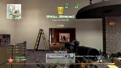 [MW2] The fastest 14 kills you'll ever see