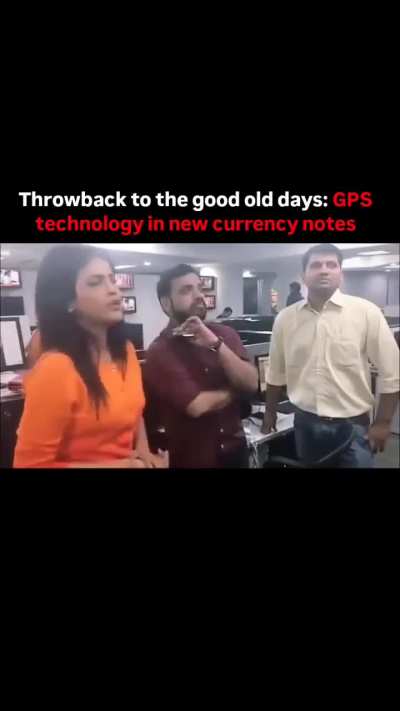 GPS technology in new currency notes