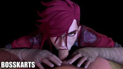 Vi Blowjob Animation (bosskarts)