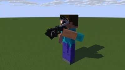 steve ate a enderdragon.