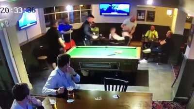 Don't mess with the man's pool game