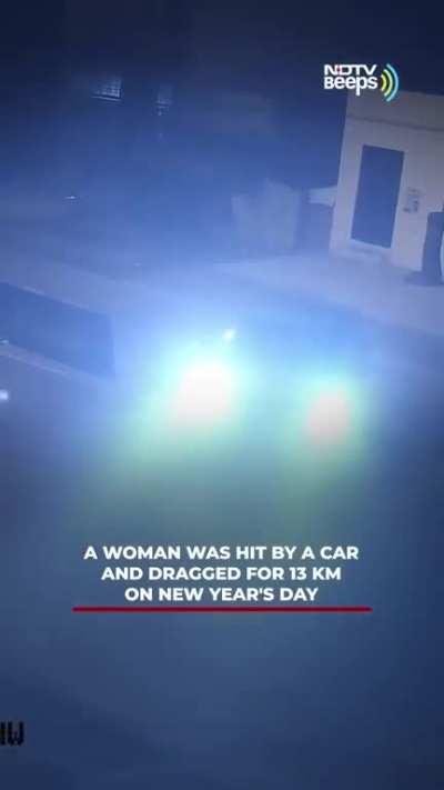 Women dragged by car for over 13Km in Delhi,India