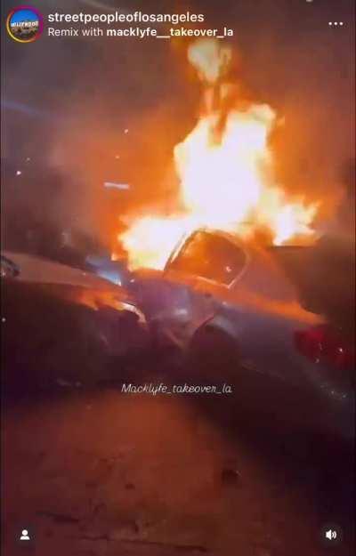 A recent side show in Los Angeles 