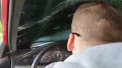 I hope he has a new pair of underwear