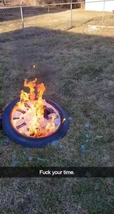 Thanks, I hate time.