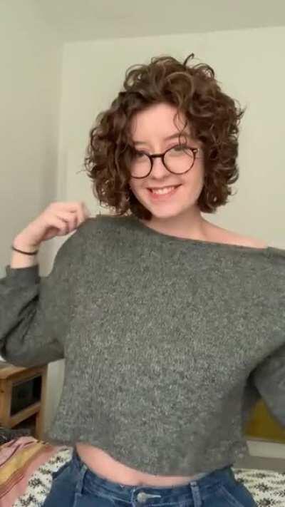 My tits dropped out a lot quicker than I was expecting