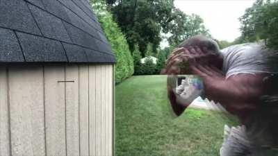 Two holes in the head