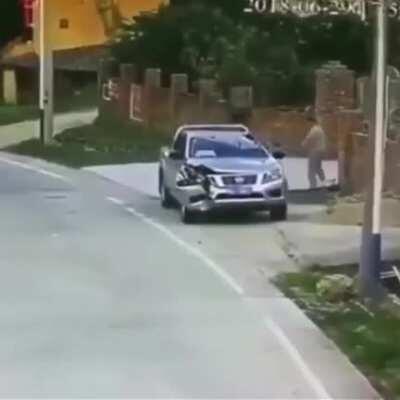 Getting ready to go and then this happens...