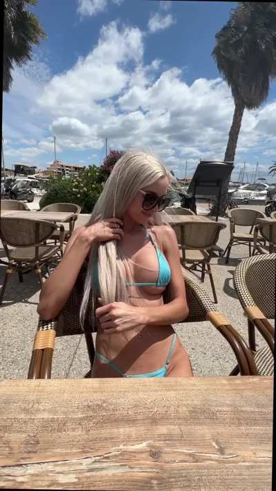 I hope they accept bikinis as a tip