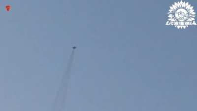 The Ukrainian Armed Forces carried out a MiG-29 airstrike using 2 guided American GBU-39 bombs on a dugout with Russian commanders in the Zaporizhia region. June 2025.