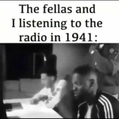 I just wanted to listen to some music