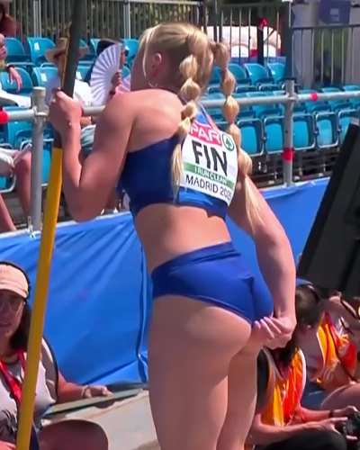 Saga Andersson - Finnish pole vaulter