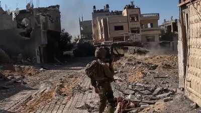 252nd reserve division of the IDF in Gaza. 08/11/2023