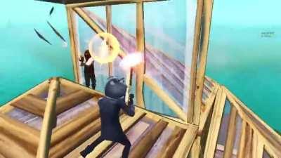 Muscle memory is a hell of a drug. Prioritized closing wall edit over shooting enemy. Didn't even notice I did that until I watched the replay.