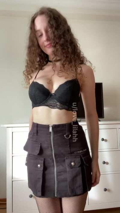 Every time I jump a piece of my outfit disappears! :)