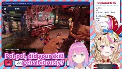 Pol-Pol doesn't take criticism too well... XD