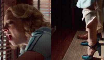 Running into Natalie Dormer's office