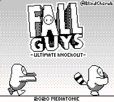 I made an OG Gameboy style intro for the game!