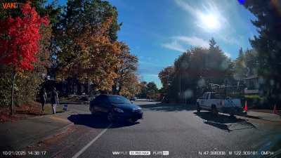 [Vanture S1 Pro Max] - Near  miss, caught on rear camera