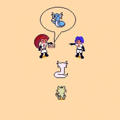 Ditto trolling team rocket.